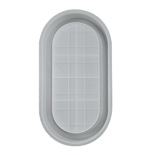 Moldes de resina de silicona para decoración del hogar, caja de joyería, bandeja de silicona para joyería