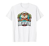 Equipo Castor Impresionante Castor Camiseta