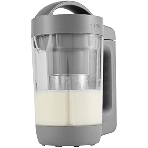 Petra PT5258WELVDEEU10 Pflanzenmilchbereiter, milchfreie Getränke, BPA-frei durchsichtiges Design, 1,6L Vegane Milchmaschine, 1-Touch-Tasten, Hochleistungsmixer fur Hafer, Soja- und Mandelmilch Cover