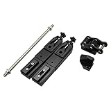 RCRBT Rear Fork Extension for Honda Grom MSX125 - Black. Enhance your motorcycle...