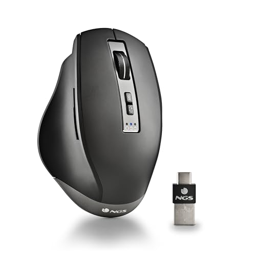 Souris multi-appareils NGS Blur-RB Bluetooth pour le télétravail et bureau