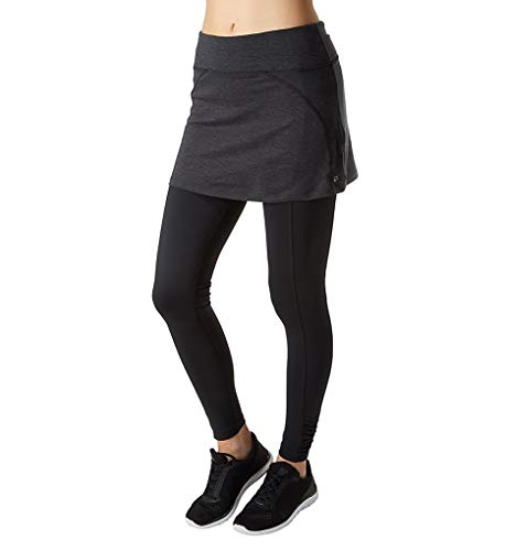 Skirt Sports Women's Wonder Wool Skirt, Small, Black Wool/Black