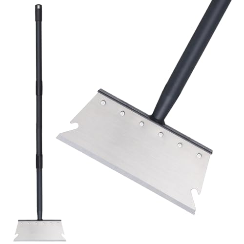 Garden Cleaning Shovel, Snow Shovel, Ice Scraper, 59 Inch Adjustable ...