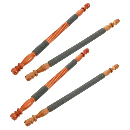 SUPVOX 4個本 鳥用 おもちゃ付き 鳥かご かじり棒付き かじり木 バ コニュ