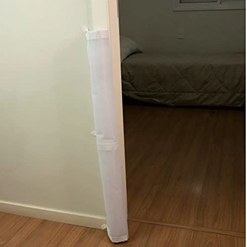 Tela Grade Porta Cachorro Pet Caes Gato Crianças Segurança 90 cm x 90 cm - Branco