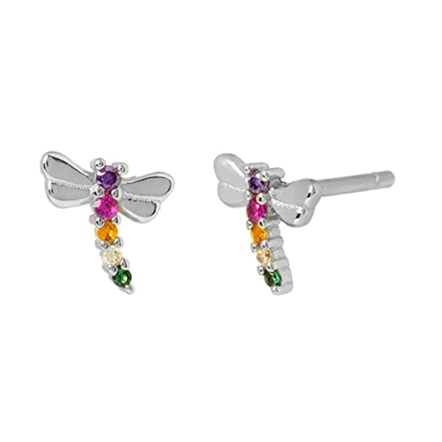 Boucles d'oreilles libellule en argent massif le bijou discret pour votre style de tous les jours