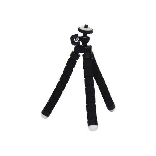 Tripé Flexivel p/Celular Mini 16cm - Preto
