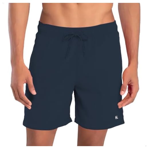 MASH Short Praia Masculino Bermuda Dryfit Elastano Colors Mescla, Azul Médio, G