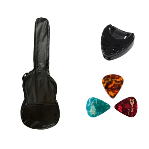 Kit capa de guitarra simples palheta porta palheta