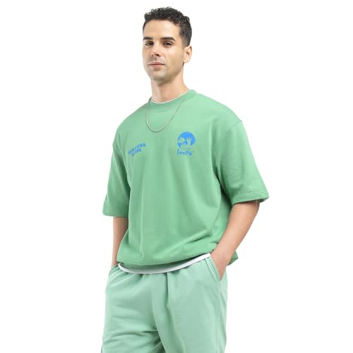 Image of Men's Solid Loose Fit T-shirt
