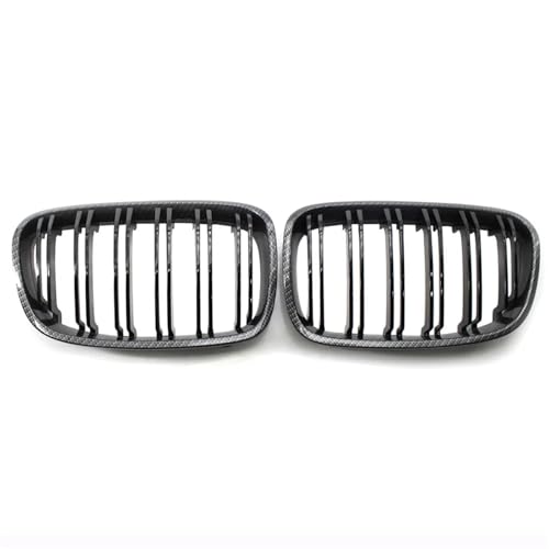 Parrilla radiador F20 F21 2011-2014 acabado carbono para modelos Hatchback Sport 118i 120i 140i