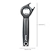 Culinare 5-in-1 Opener – Multi-Function Tool for Opening Jars, Cans, Bottles, Ring Pulls & Twist Caps – Ergonomic Handle for Comfort & Control – Dishwasher Safe, Grey – Ideal for All Kitchen Tasks