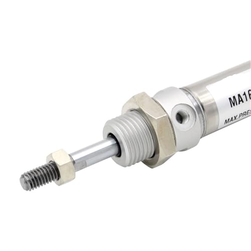 Cilindro neumático de doble efecto serie MA16 con vástago de 16mm 3
