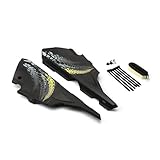 ToprP Pare-Brise de Moto Compatible avec BMW R1200GS R1250GS 2018-2024 ADV LC Rallye Déflecteur de Pare-Brise Protecteur Pare-Brise (Color : D-Frame Cover)