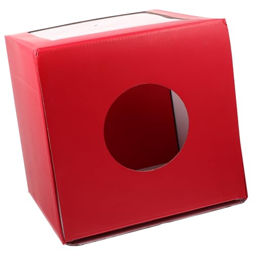 TOGEVAL Raffle Drawing Container Multi-function Box Cubic Ballot Box Party Supply