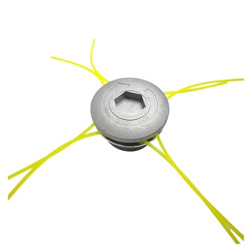 Tête de coupe-herbe en aluminium robuste pour accessoires de débroussailleuse