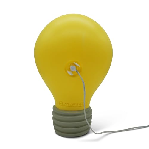 Image of 16.5-Inch Lightbulb Novelty Light - LED Lighted Novelty Blow Mold Lamp - Fun, Quirky Decoration for Kitchen or Party Display