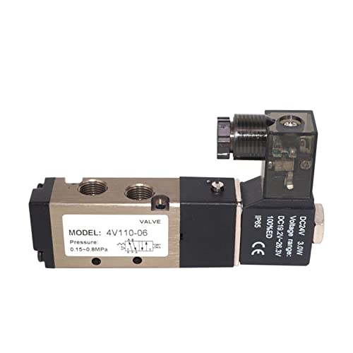 Válvula magnética de 12V con bobina de respuesta rápida para tubos de 6mm 6