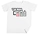 The Man Pedal Niños Unisexo Chicos Chicas Blanco Camiseta Kids Unisex T-Shirt