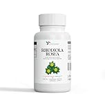 Lifetropics Pure Rhodiola Rosea - 500mg Rhodiola Rosea Extract Supplement (3% Salidrosides, 1% Rosavins) - 90 Vegetable Capsules