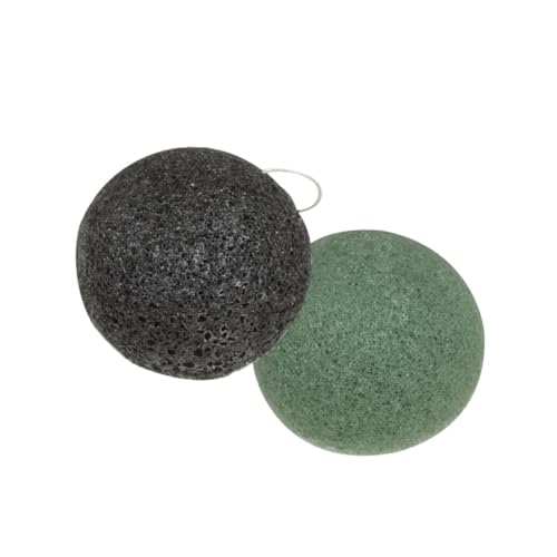 SHERCHPRY 4Pcs Facial Cleaning Sponge Soft Durable Skin Cleansing Tool for Makeup Removal Exfoliation and Blackhead Removal for Home Travel and Camping