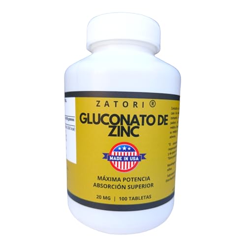 zinc 30 mg Marca ZATORI