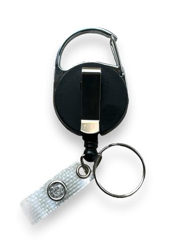 Carrete retráctil de primeros auxilios extensible con enganche de pinza 2