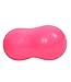 KRUIHAN Yoga Ball Gymnastikball Pilatesball Sitzball Fitnessball Yoga Erdnuss Ball Peanut Ball,Ball für Yoga, Pilates, Kerntraining und Physiotherapie, Ball ca. 90 x 45 cm(Rosa)