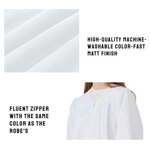 Unisex Matte Robes for Graduation Gown, Choir Robes, Pulpit Robe and Pastor2