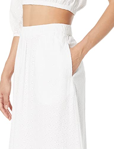The Drop Women's Anupa Cotton Tiered Midi Skirt3