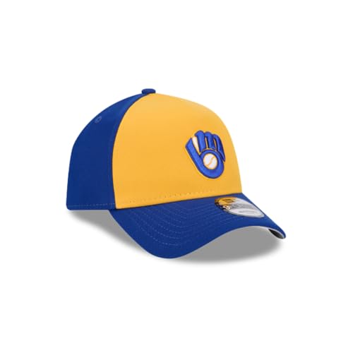 Brewers Cooperstown 9Forty A-Frame Team Color Snapback by New Era