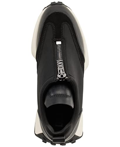 DKNY Women's Platform Mixed Material Slip-on Sneaker4