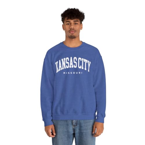 Kansas City Missouri Adult Unisex Crewneck Sweatshirt3