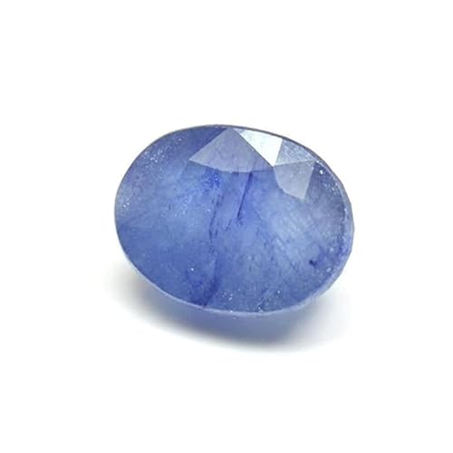 Saphir bleu véritable 6,50 Ratti pierre Neelam pour homme et femme