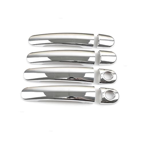 Image of Replacement for VW for Passat for Jetta for Bora for Golf for Rabbit for Polo for Lupo 1999-2006 Car Exterior Door Handle Covers Decor car Exterior Door Handle(Silver 2)(Silver a)