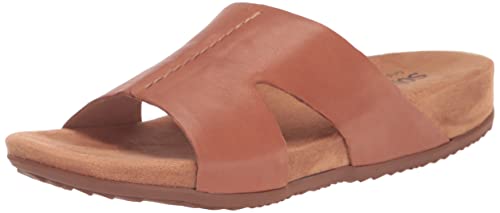 SoftWalk Women's Beverly Sandal, Luggage, 8