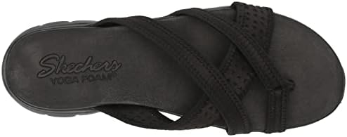 Skechers Women's Flex Appeal 2.5-Must Have Sport Sandal, Black/Black, 5 | Image 4