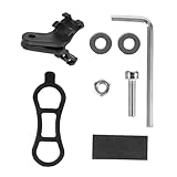BCOATH Soporte para Número de Bicicleta Resistente Soporte para Linterna Resistente Soporte para Luz de Bicicleta