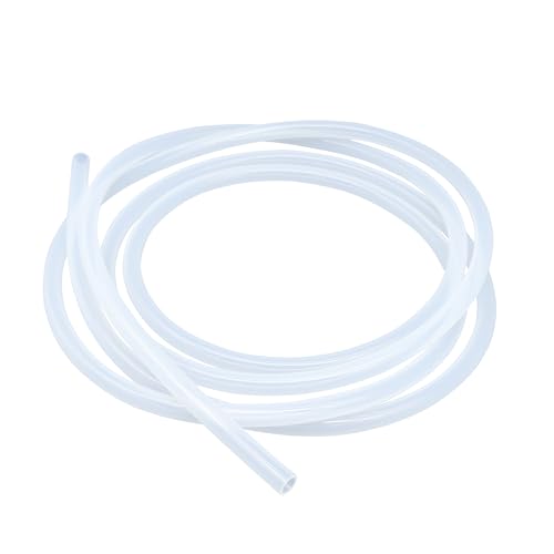 LAVMHAB Silikonschlauch 9mm ID x 13mm OD 3 Meter Länge, Lebensmitteltaugliche Schläuche Flexibler Schlauch Klar Wasser Luft Rohre für die Pumpe übertragen