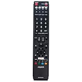 RRMCGB173WJSA Replace Remote Control Compatible with Sharp TV LC60UE30U LC70UC30U LC-70UE30U LC-70UH30U LC-80UE30U LC-80UH30U LC-55UB30U LC70UE30U LC70UH30U LC80UE30U LC80UH30U LC55UB30U LC-60UE30U