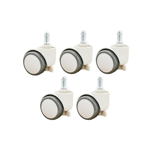 Roue universelle par gravité M11 anti-dérapage à frein automatique autobloquant lot de 5
