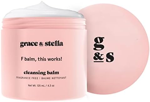 Makeup Melt Cleansing Balm - F-Balm - Vegan - Makeup Cleansing Balm - Makeup Remover Balm (125 ml) By grace and stella