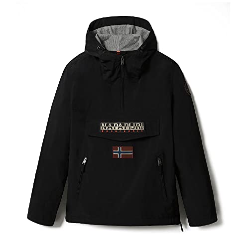 NAPAPIJRI Napapjiri Rainforest S Pkt 3 Giacca, Nero (Black 041), L Men's