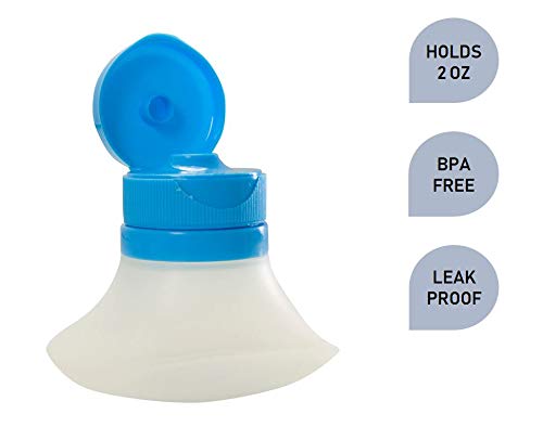 Evriholder D2G-3PK-AMZ 2 Go, Dressing Container, 3 PACK, Colors May Vary, 3 - Thumbnail 5