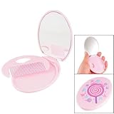 Emballage: 1 x miroir de poche avec peigne