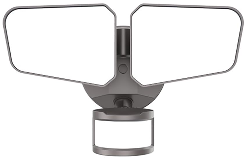 20W LED Flood Security Light with Motion Sensor. 4 Color Lamp Settings (3000K, 3500K, 4000K & 5000K). with 2,000 Lumens and 180° Motion Detection up to 70Ft Out. (Bronze)