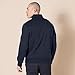 Amazon Essentials Men's Long-Sleeve Quarter-Zip Pullover Fleece Sweatshirt, Navy, Large