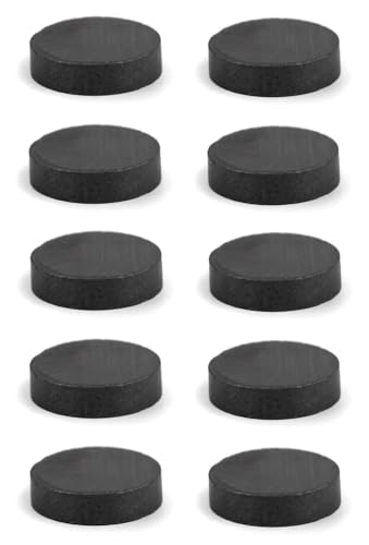 cyclingcolors 10x Aimant Universel Rond diamètre 15mm Puissant Porte Tableau Photo frigo Cuisine