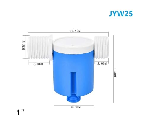 Remplacement durable vanne à flotteur 1 pouce pour récupérateur