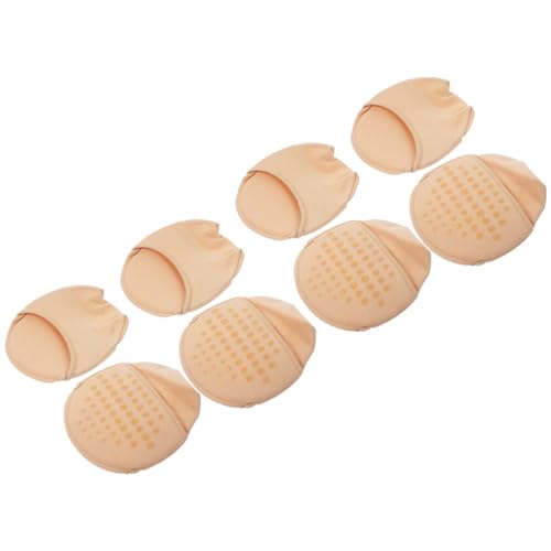 Healifty 4Pairs Toe Socks Women,High Heel Half Socks High Heel Liner Socks Forefoot Socks Toe Covers Socks for Women Girls